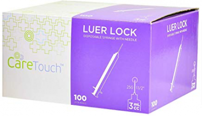 3cc Syringes, 23 Guage x 1.1/2"